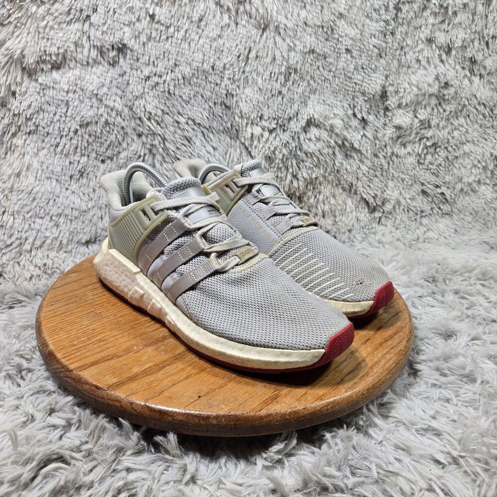 Adidas EQT Lace Up Sneakers Support Red Carpet 2017 Men Size 9 Gray Shoes CQ2393
